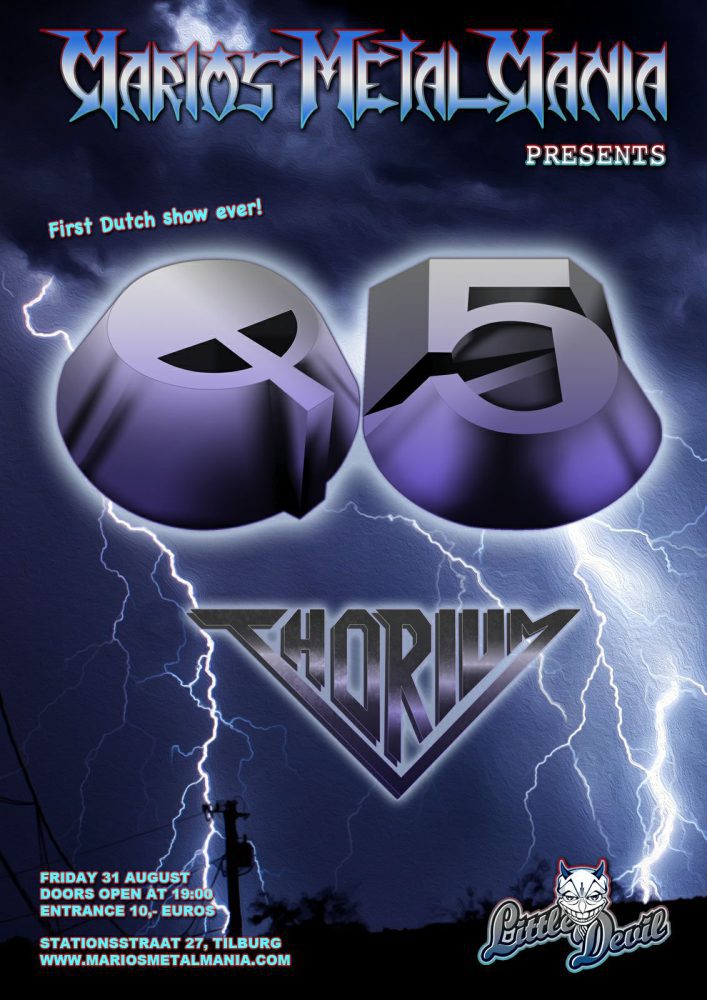 MMM Presents: Q5 (USA) + THORIUM (B/NL)