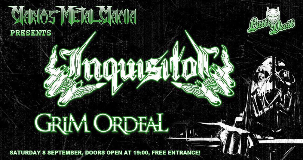 MMM Presents: INQUISITOR + GRIM ORDEAL (NL)