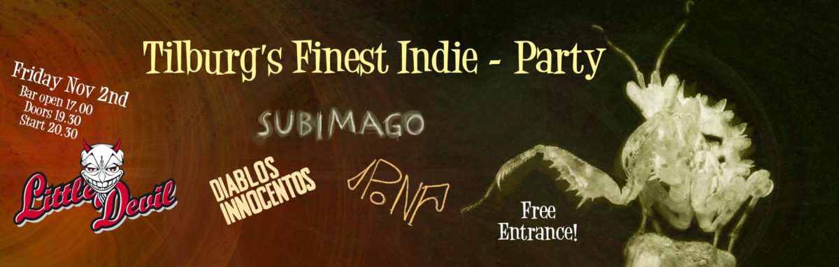 Tilburgs Finest Indie: Subimago + Diablos Innocentos + PONI